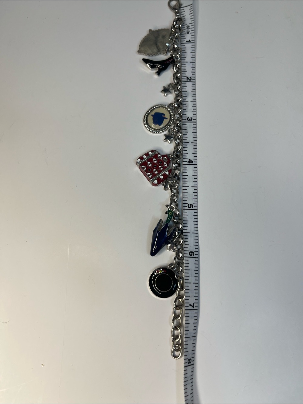 Disney Mary Poppins 5 Charm Bracelet Silver Metal Broadway Musical - Picture 7 of 13